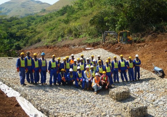 A Large Workforce Doing Diverse Tasks